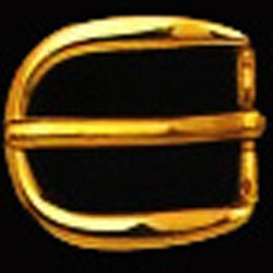 DV0S895-20 mm solid brass bcukle